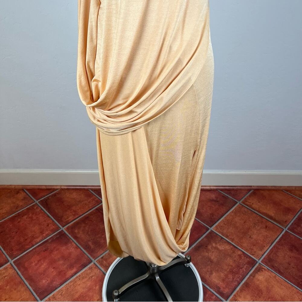 Jonathan Simkhai Roxi Draped Jersey Dress NWT - Picture 6 of 11